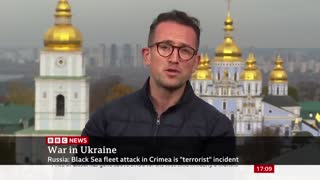 Massive' drone attack on Black Sea Fleet, Russia says – BBC News