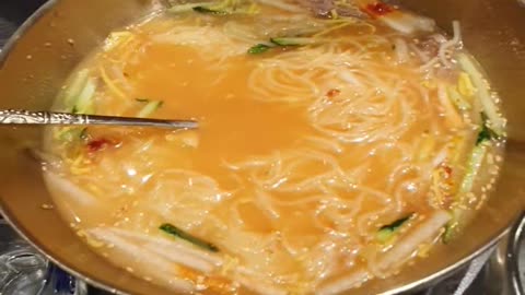 Korean food-Cold noodles