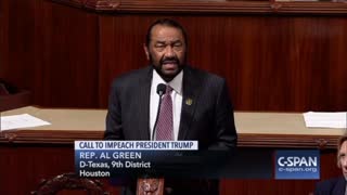 Rep. Al Green Impeachment Resolution Against President Trump