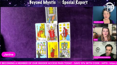 Tarot By Janine - THE PYRAMID CODE with JANINE, CARLA & JEAN-CLAUDE - JAN 22