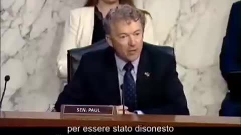 Il senatore Rand Paul contro il segretario dell'HHS Xavier Becerra