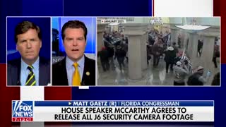 Gaetz on Tucker: Release All The J6 Footage!