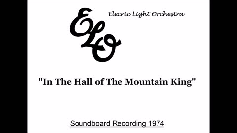 Electric Light Orchestra - In The Hall Of The Mountain King (Live in Hamburg, Germany 1974)
