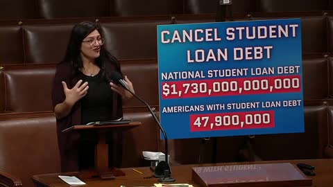 Rep. Tlaib Complains About Her Student Debt and Wants Taxpayers to Pay for It
