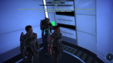 Commander Shepard Trying To Reach Urdnot Wrex C-Sec Academy Mass Effect Mod Citadel Game-Play