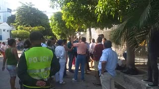 Residentes de Contadora protestan por desmonte de talanqueras