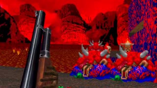 Ultimate Doom in VR - E3M6 (QuestZDoom)