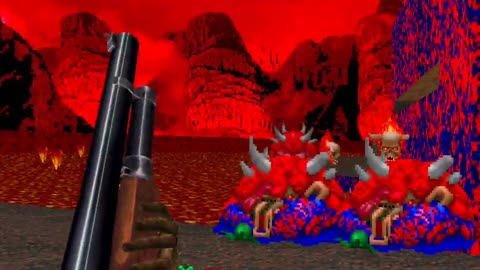 Ultimate Doom in VR - E3M6 (QuestZDoom)