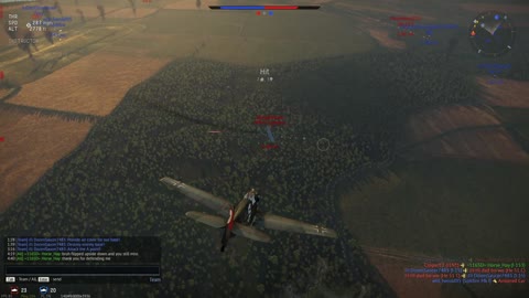 War Thunder: Landing on fire, capture the airfield!