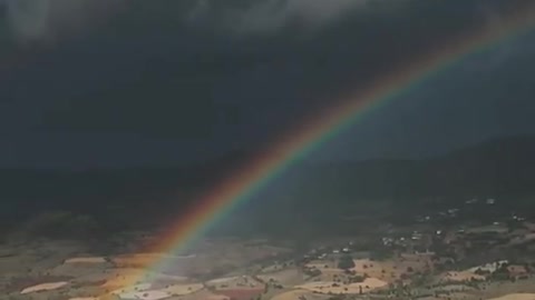 Awesome Rain Bow View / Seven Colours On Sky #Shorts