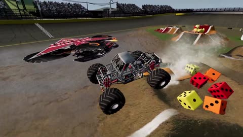 Monster Jam BEST Freestyle Moments - Slinger Super Speedway