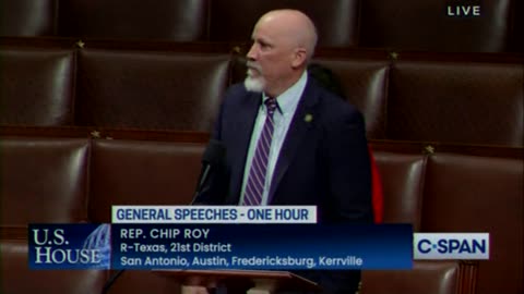 Fired Up Chip Roy Challenges Republican Colleagues to Point Out One Thing They've Done