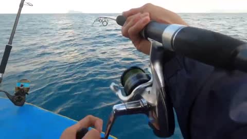 This fishing video in far off ocean will satisfy your fishing passion