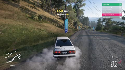 Uncut Ae86 Speed Drifting in Forza Horizon 5 (Eurobeat included)