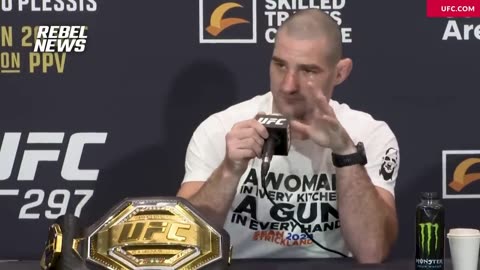Free Speech still lives at the UFC - Canadian Press conference smack down.