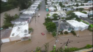 Hurricane Fiona: Puerto Rico homes under water