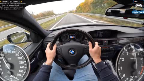 BMW 335 I E90 3.0 T i6 400 HP 400 nm Germany does not limit the test drive!