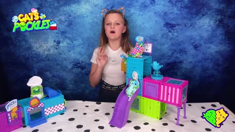 NEW VIDEO Jessica enters the world of Cats vs Pickles and their new play sets.