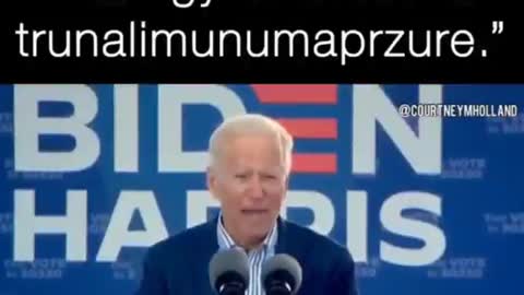 Biden Trunalimunumaprzure LOL!