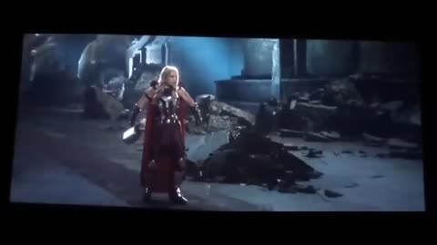 Thor love and thunder fight scene