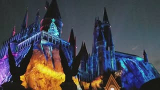 Universal Florida Harry Potter Christmas