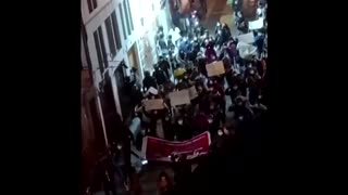 Protesters rally in Peru after tight vote count