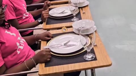 KEEP THOSE HANDS ABOVE THE TABLE : Etiquette culture Class