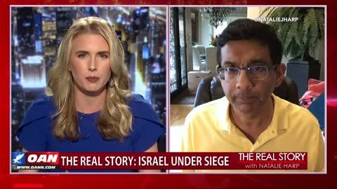 The Real Story - OANN Exposing Pro-Palestinian Propaganda with Dinesh D'Souza