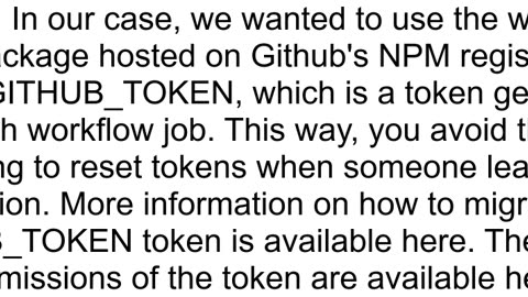 How do I generate the GitHub OAuth token for organization accounts