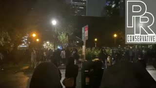 Abraham Lincoln statue toppled by ANTIFA