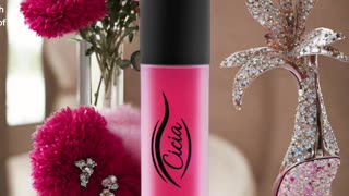 Cicia Premium Pink Lip Oil - Cherry Moisturizing and Nourishing Glossy Finish | Lip Care Treatment