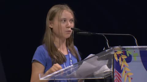 Greta Thunberg - Climate Change Speech " blah -blah - Blah " that went Viral