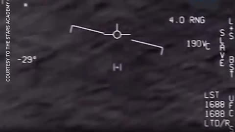 UFO caught on camera by the American navy
