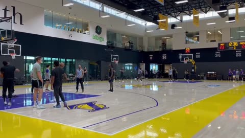 Lakers training camp Day 2