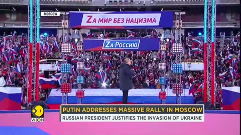 Russian state TV cuts off Putin mid-speech.