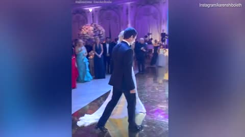 Trump Takes to the Dance Floor at Tiffany’s Mar-a-Lago Wedding