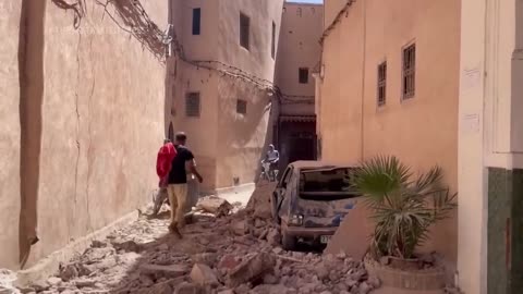 Powerful earthquake strikes Morocco- killing over 1000 people