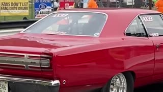 Mopar Drag Racing Burnout (This car was beautiful and I want it)