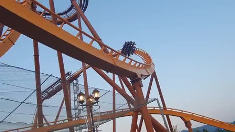 A ride that is scary just to see