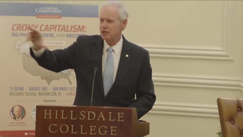 Senator Johnson Speaks at Hillsdale College DC 8.3