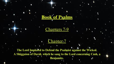 Christian Meme Video: Psalms Chapters 7 to 9 (02/04/2024)