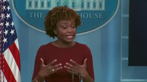 Karine Jean-Pierre is asked what the White House's response is to Saudi officials seizing rainbow-colored toys and clothing