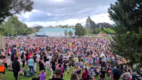 Freedom protest held today in Tauranga New Zealand by our Kiwi cousins 👊🏻🇬🇧🇳🇿