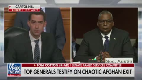 Sen. Tom Cotton asks if Joe Biden was advised by military leaders on troop presence in Afghanistan