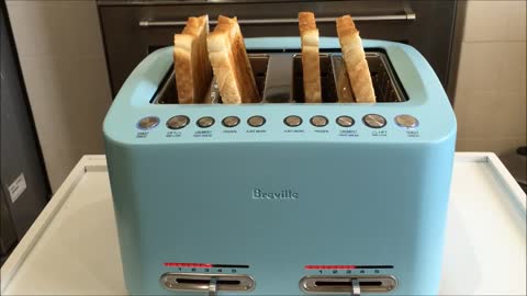 Breville BTA845FRO the Smart Toast Frosting Motorised Toaster
