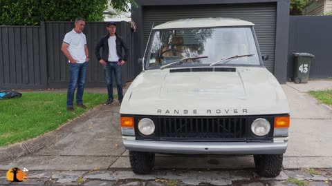 Old Range Rover Collected