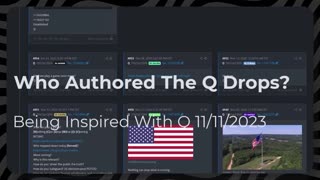 Who Authored The Q Drops? 11/11/2023