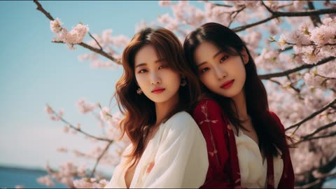 Sakura and Hana