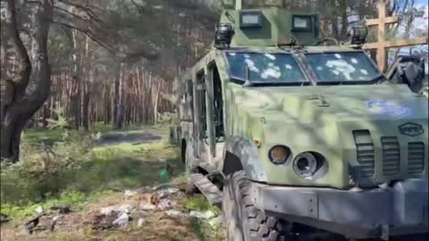 Russian forces captured Ukrainian armored Varta which took part in joint NATO exercises