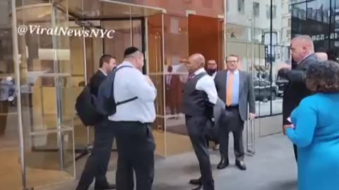 Demoncrap NYC mayor Eric Adams gets a fierce heckling by activists